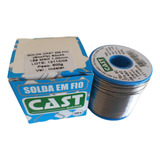 Solda Estanho C/ Fluxo 60x40 Rolo 500g 1,00mm P/ Reparos