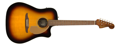 Fender Guitarra Acústica Redondo Player - Sunburst