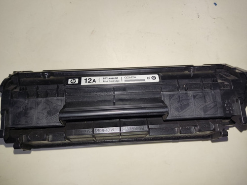 Toner Original 12 A Para Rellenar Usado 