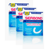 Kit X 3 Almohadillas Adhesiva Dent Postiza Inferior Sea Bond