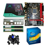 Kit Processador I7 3770 + Placa Mãe 1155 M2 Nvme + 16gb Ddr3