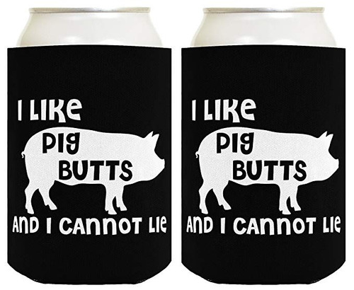 Cerveza Divertida Peón I Gustar Pig Colillas Paquete De 2 Ca