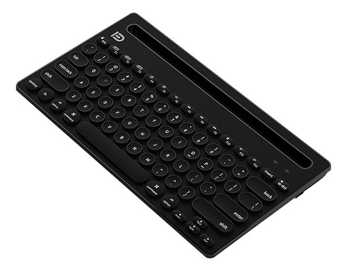 Teclado Ik3381 Teclado Inalámbrico Bt Portátil Bt Office Fud