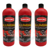 3 Alumbra Acido Limpiador De Aluminio Y Acero Inoxidable 1lt