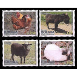 Fauna - Animales Domésticos - Bolivia 2012 - Serie Mint
