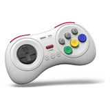 Controle Joystick Sem Fio 8bitdo M30 Bluetooth Branco