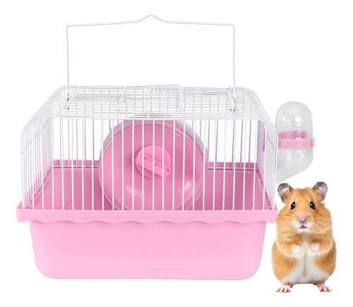 Jaula Hamster Pequeña Casa Erizo Jaulas Transportadora Paseo