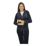 Conjunto Deportivo Mujer Hpc Polo Suit Velour Terciopelo Bhz