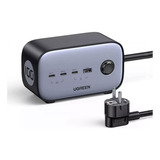 Carregador Ugreen Diginest Pro 100w 2 Ac + Usb A/c Preto