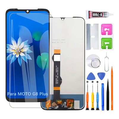 Pantalla Para Moto G8 Plus Xt2019 Display Negro