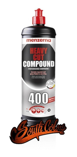 Menzerna 400 Heavy Duty Compound Formula Mejorada X 1lt