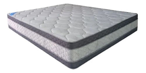 Colchon Topacio Marfil Plus 140x190x30cm  Espuma 30kg Densid