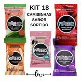 Kit 18 Camisinha Prudence Experimentar Diferentes Sensações 