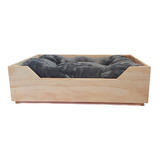 Cama Para Mascotas De Madera Sencilla (chica)