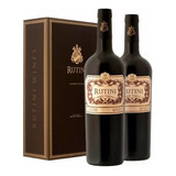 Rutini Cab. Malbec 750ml X2 Estuche - Regalo Dia Del Padre -