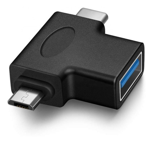 Adaptador Otg De Micro Usb Y Tipo C A Usb 3,0