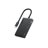 Hub Usb C, Concentrador Usb-c 332, 5 En 1, Hdmi 4k, Negro