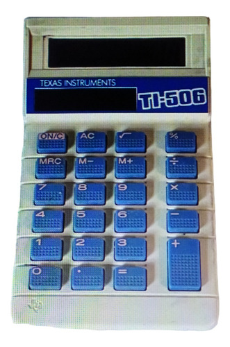 Calculadora Solar Texas Instruments Ti-506  / Funcionando