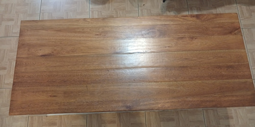 Mesa Industrial Ratonera Madera Maciza + Hierro (1.20x50x45)