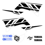 Kit Adesivos Yamaha Xtz 250 Lander Limited - Azul 