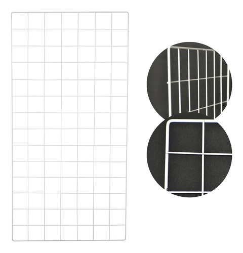 Reja Malla Para Exhibir 1x50 Metros Cuadro De 5 Cm Paq 3