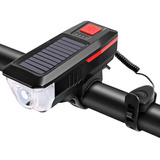 Farol De Bicicleta Road Usb Bike. Lâmpada Solar Recarregável