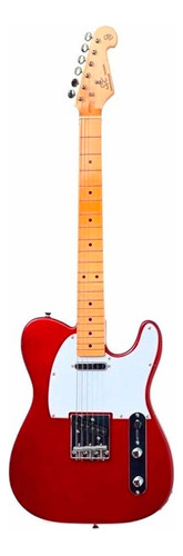 Guitarra Sx Telecaster Stl50 Candy Apple Red 1950 Com Bag