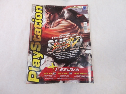 Revista Playstation N° 135 Super Street Fighter 4