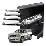 Grand Cherokee 2007+ 4 Cubre Manijas Cromadas Tuningchrome