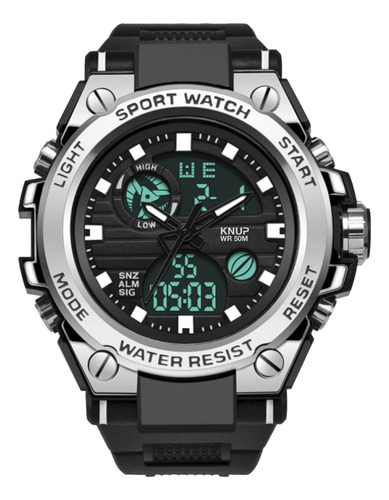 Relogio Masculino Digital Esportivo Militar Shock Tatico Led