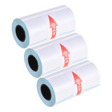 Papel Adhesivo Impresora Térmica 30x57mm Etiquetas 3 Rollos