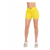 Short Mujer Color  Amarillo 941-95