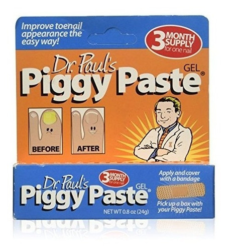 Piggy Pegar Del Dr. Paul - Uña Hongo Gel - 0,8 Oz