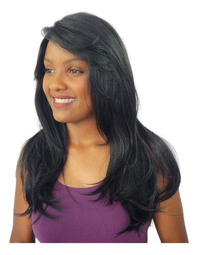 Peruca Lace Front Wig Lisa - 55 Cm - Fibra Premium - Bs201