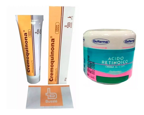 Acido Retinoico Crema 5% + Cremoquinona Crema Despigmentador