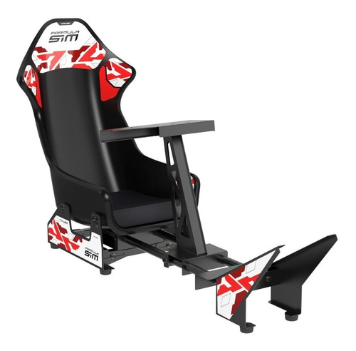 Simulador Collino Formula Sim Light Rojo Ps4 Volante Logitec