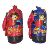 Kit Saco De Boxeo Pequeño Para Niños + Guantes Liviano