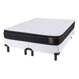 Colchon Sommier King Koil Finesse Top 160x200 + 2 Almohadas