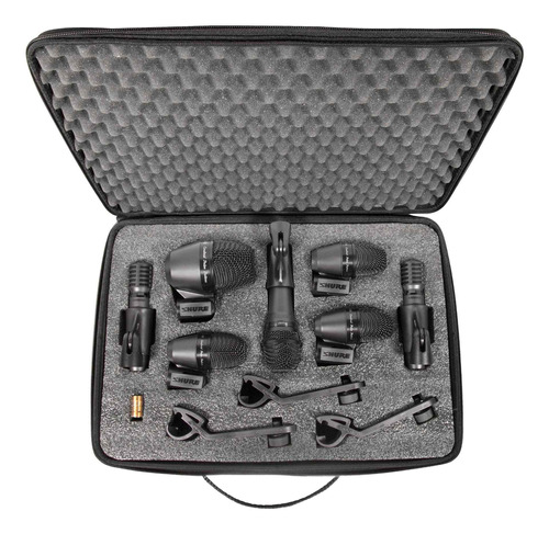 Kit De Microfone Para Bateria Pga Drum Kit7 (7 Peças)  Shure