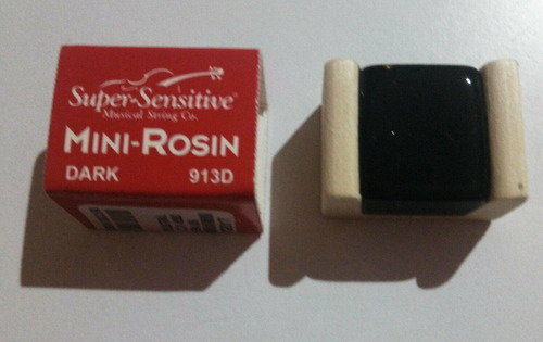 Brea Mini Violin Viola Chelo Rosin Oscura Super Sensitive