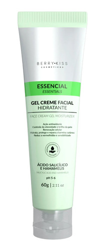 Gel Creme Limpeza Profunda Antioleosidade Essencial - 60ml