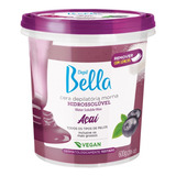 Cera Vegana Depil Bella Hidrossolúvel Açaí 600g