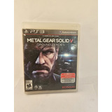 Metal Gear Solid V Gound Zeroes Ps3