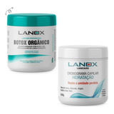 Botox Capilar Orgânico 500g +máscara Hidratação 500g - Lanox