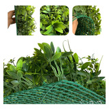 16 Placas Decorativas 60x40 Para Parede Verde Jardim Interno