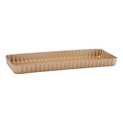 Bandeja De Tarta Rectangular Con Base Suelta Quiche Bandejas