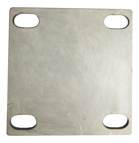 Flange Base Aço Inox Quadrada Tubos E Corrimão