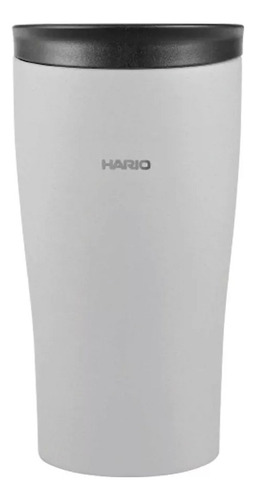 Taza Termica Hario Frio Calor Frio Antiderrame 300 Ml Vaso Color Gris