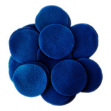 Círculos De Fieltro Azul Marino (1 Pulgada - 100 Unida...