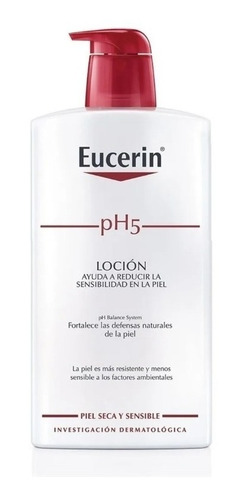 Crema Para Cuerpo Eucerin Ph5 Loción Hidratante Botella 1 Lt